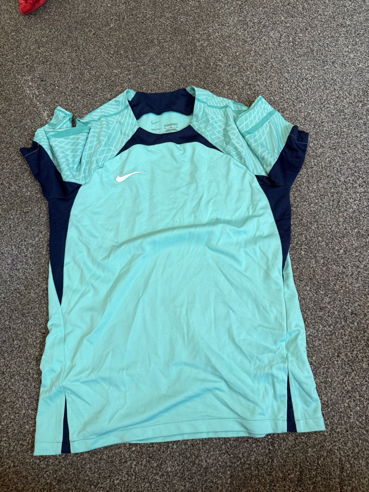 Nike Dri-FIT sportshirt - Maat M, Groen, Ophalen, Maat 38/40 (M), Fitness of Aerobics