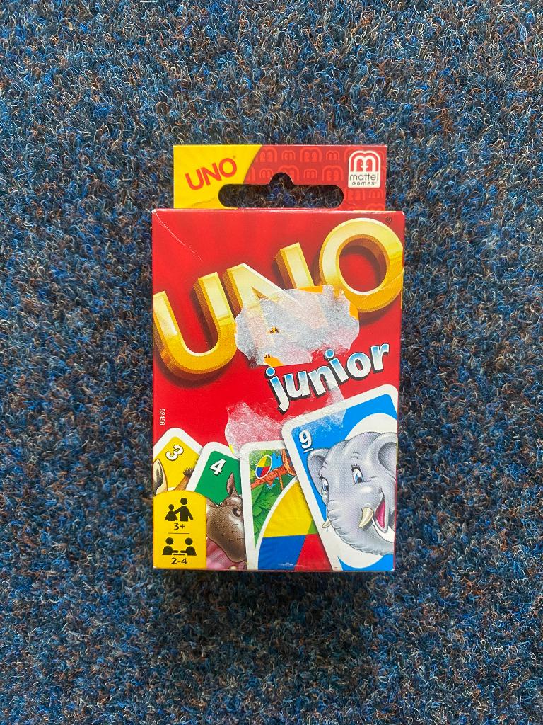 Spel "uno junior" NIEUW, Hobby en Vrije tijd, Gezelschapsspellen | Kaartspellen, Een of twee spelers, Ophalen of Verzenden, Nieuw