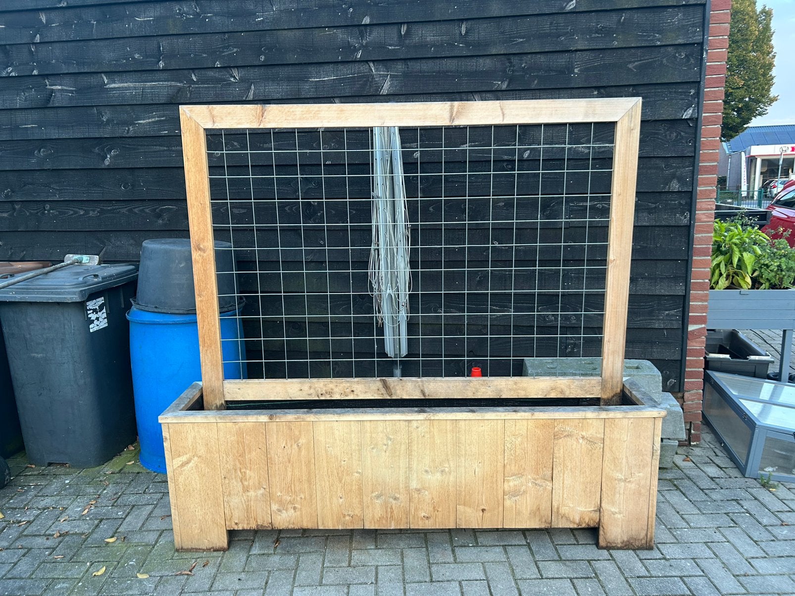 Trellis bloembak te koop | showmodel trellis bloembak, Ophalen, 100 cm of meer, Zo goed als nieuw, Binnen
