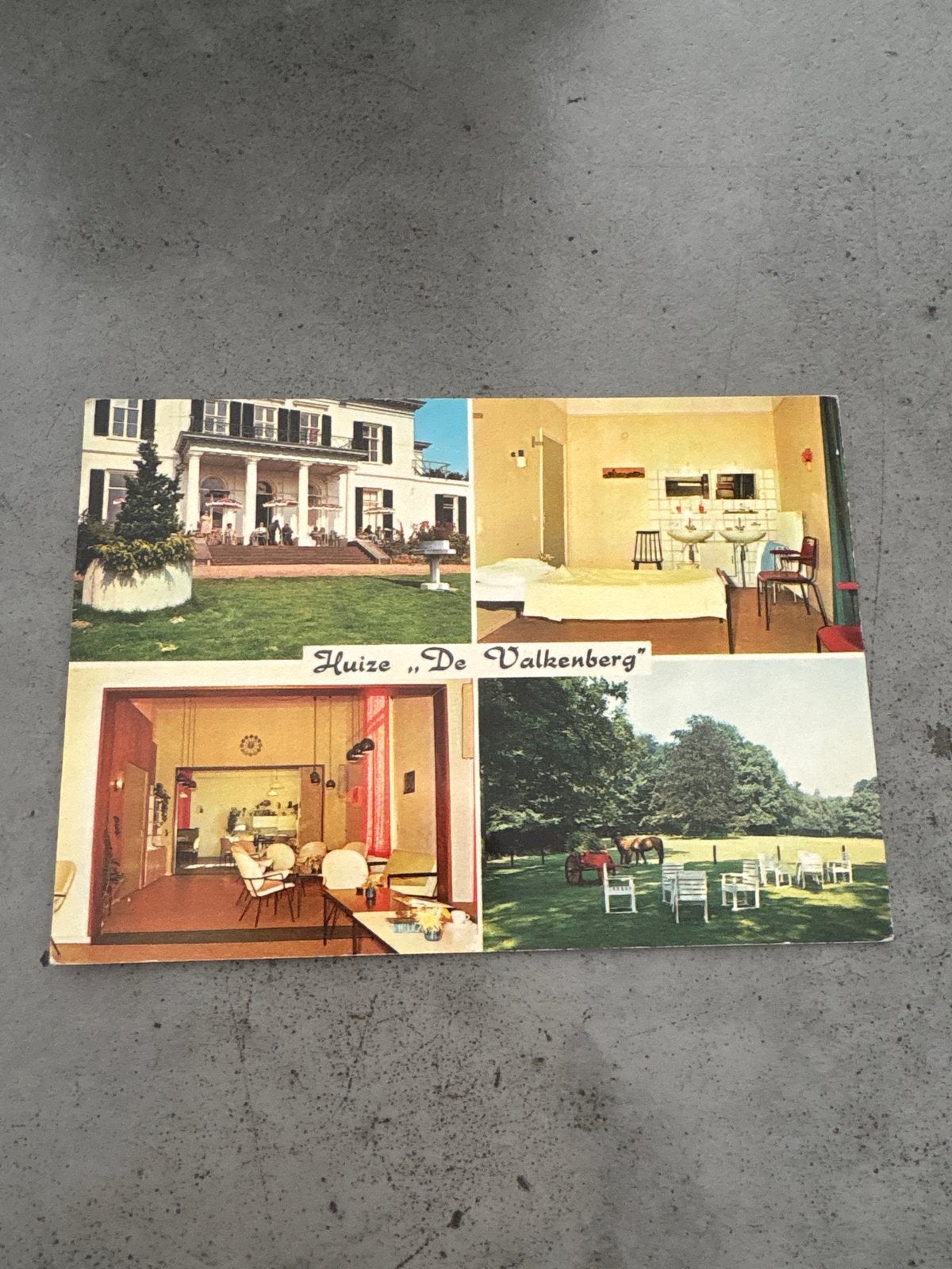 Oude ansichtkaart "Huize De Valkenberg" De Steeg (Gld.), Ophalen of Verzenden, 1960 tot 1980, Gelopen, Gelderland
