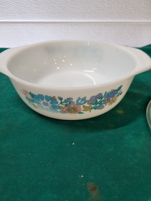 afdekschaal schott mainz bloemen vintage, Ophalen of Verzenden, 'T Olde Gre-j, Info@toldegrej.nl, Endepoelstraat 20f Didam