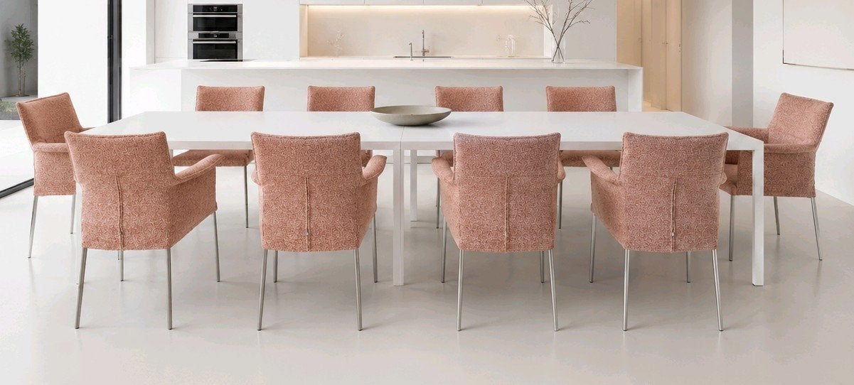 10 Design on Stock Gola Eetkamerstoelen aanbieding €425,-pst, Huis en Inrichting, Stoelen, Bruin, Ophalen of Verzenden, Zo goed als nieuw