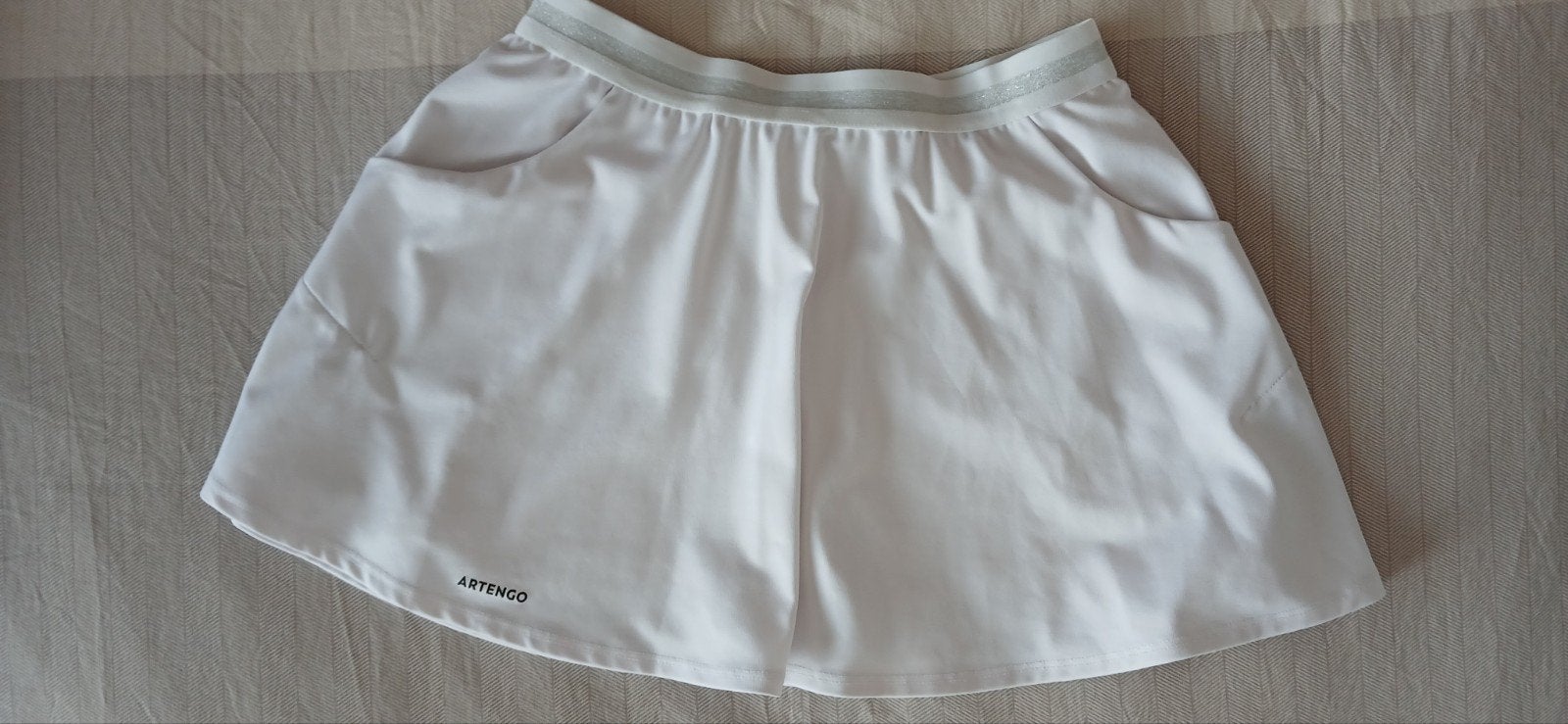 Artengo tennisrokje wit 140-146, Ophalen of Verzenden, Gebruikt, Kleding