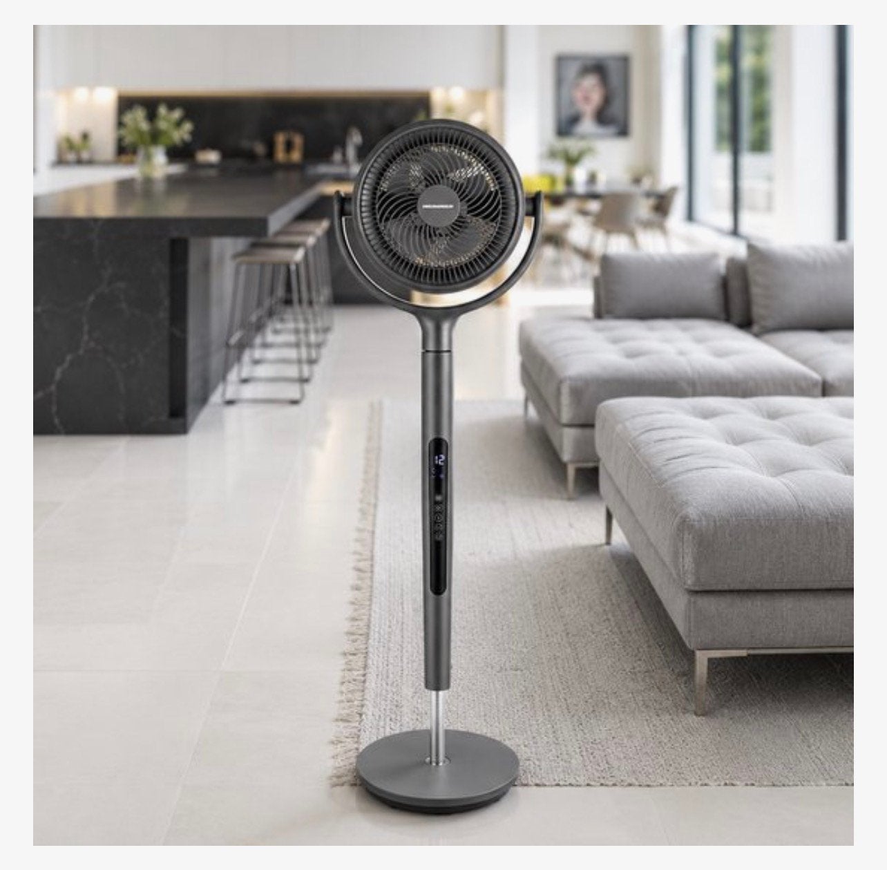 Heinner Ventilator HSF-MAT24DC-GY. Nieuw in doos!, Ophalen of Verzenden, Ventilator met afstandsbediening, Nieuw, Statiefventilator
