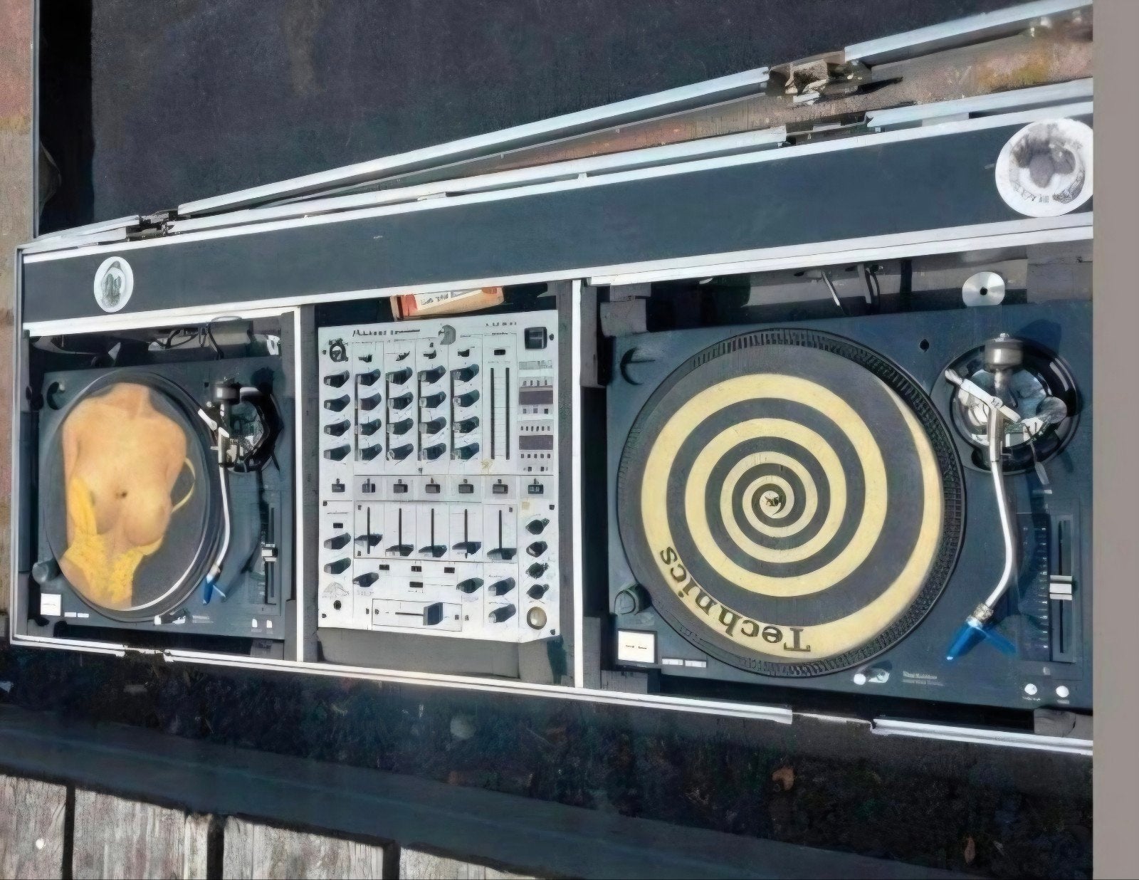 Set technics M5G SL-1210 draaitafels, Ophalen, Gebruikt, Technics
