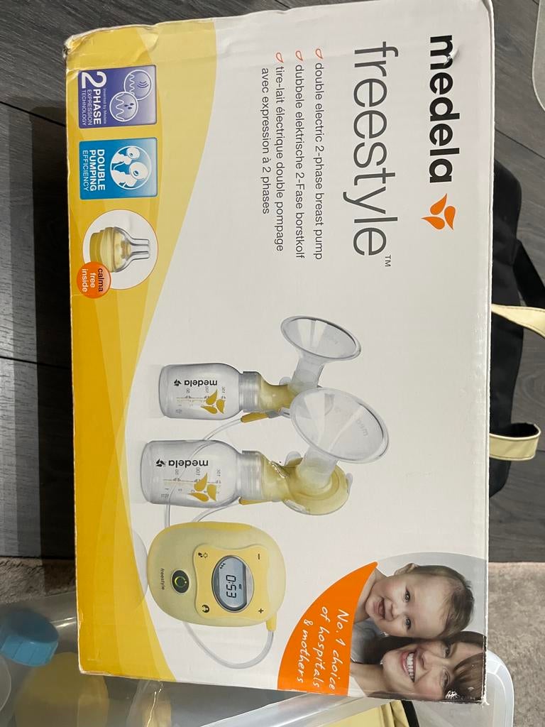 Elektrische Kolf van het merk medela, Ophalen of Verzenden, Gebruikt, Borstkolf