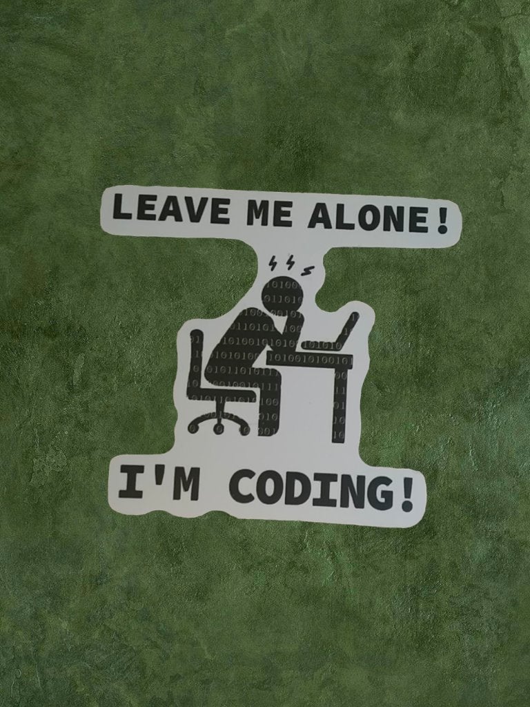 cn11 computer nerd sticker, Ophalen, Nieuw, Bedrijf of Vereniging