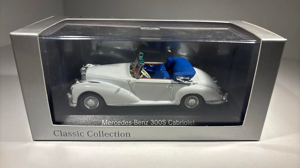 Mercedes benz 300s cabriolet minichamps 1.43, Auto, Ophalen of Verzenden, MiniChamps, A