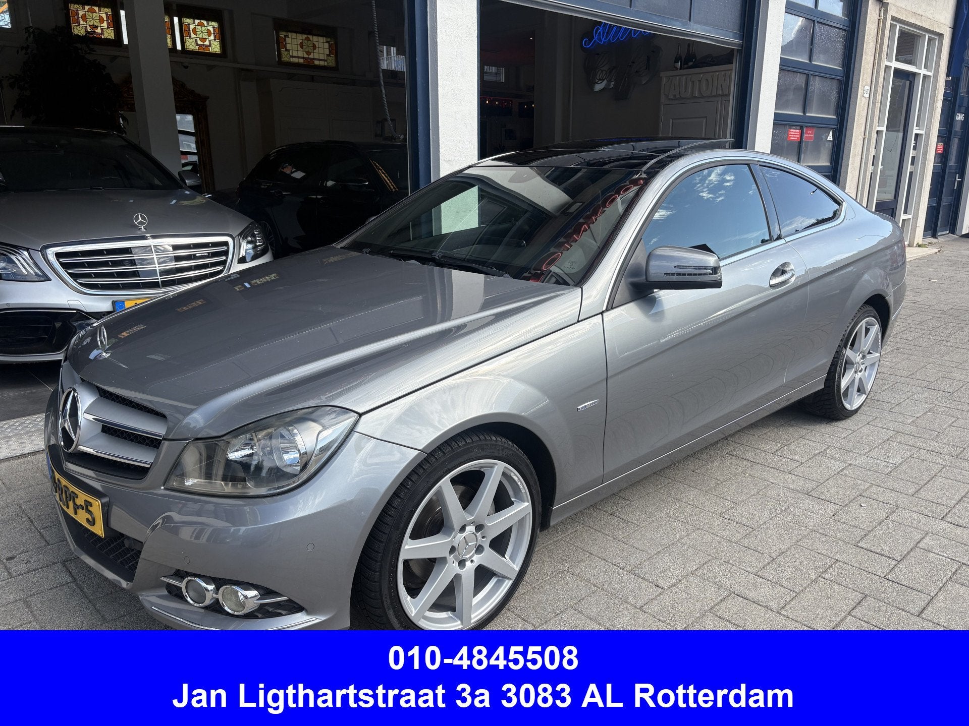 Mercedes-Benz C-Klasse Coupé 180 NL AUTO/PANORAMA/LEDER, Euro 5, 4 stoelen, 1796 cc, Origineel Nederlands