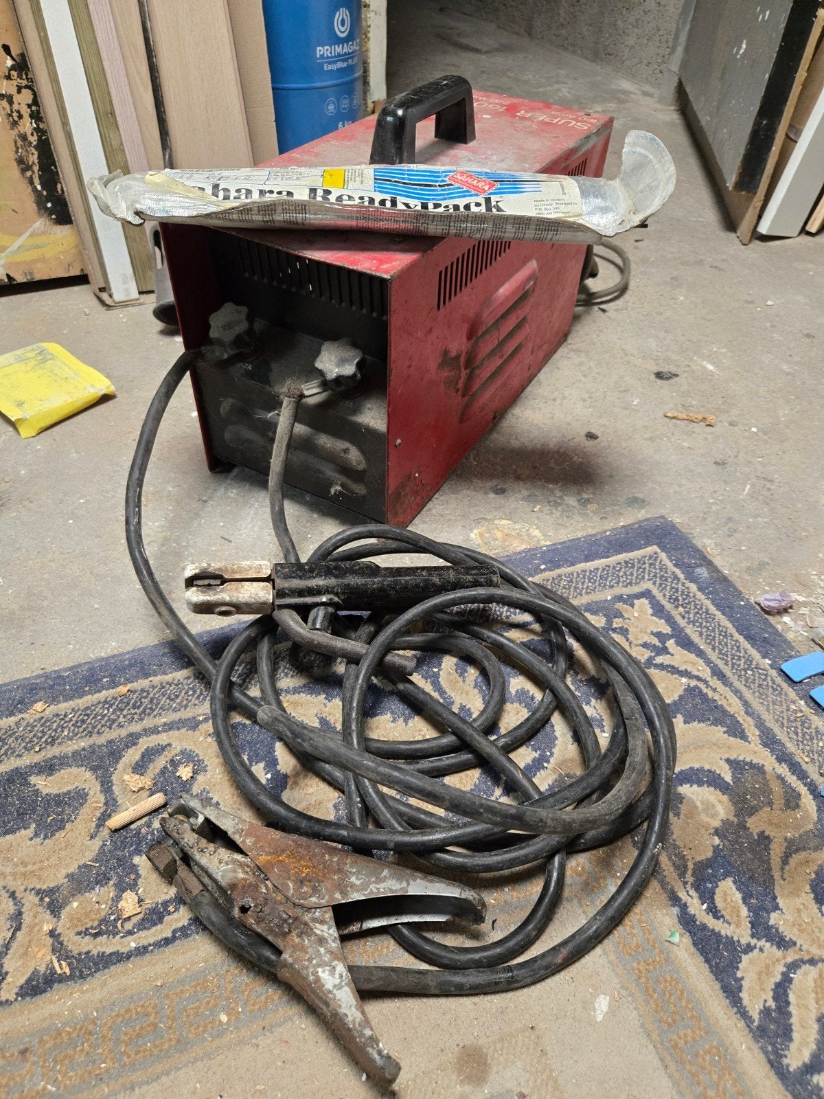 Super 160A Lasapparaat - 160 Amp, 220 Volt, Ophalen, Gebruikt, 150 tot 250 ampère, Elektroden