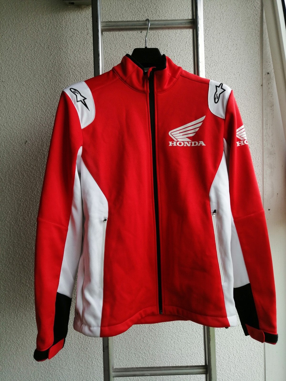 Honda alpinestars softshell jack - M, Motoren, Ophalen, Tweedehands, Heren, Jas | textiel