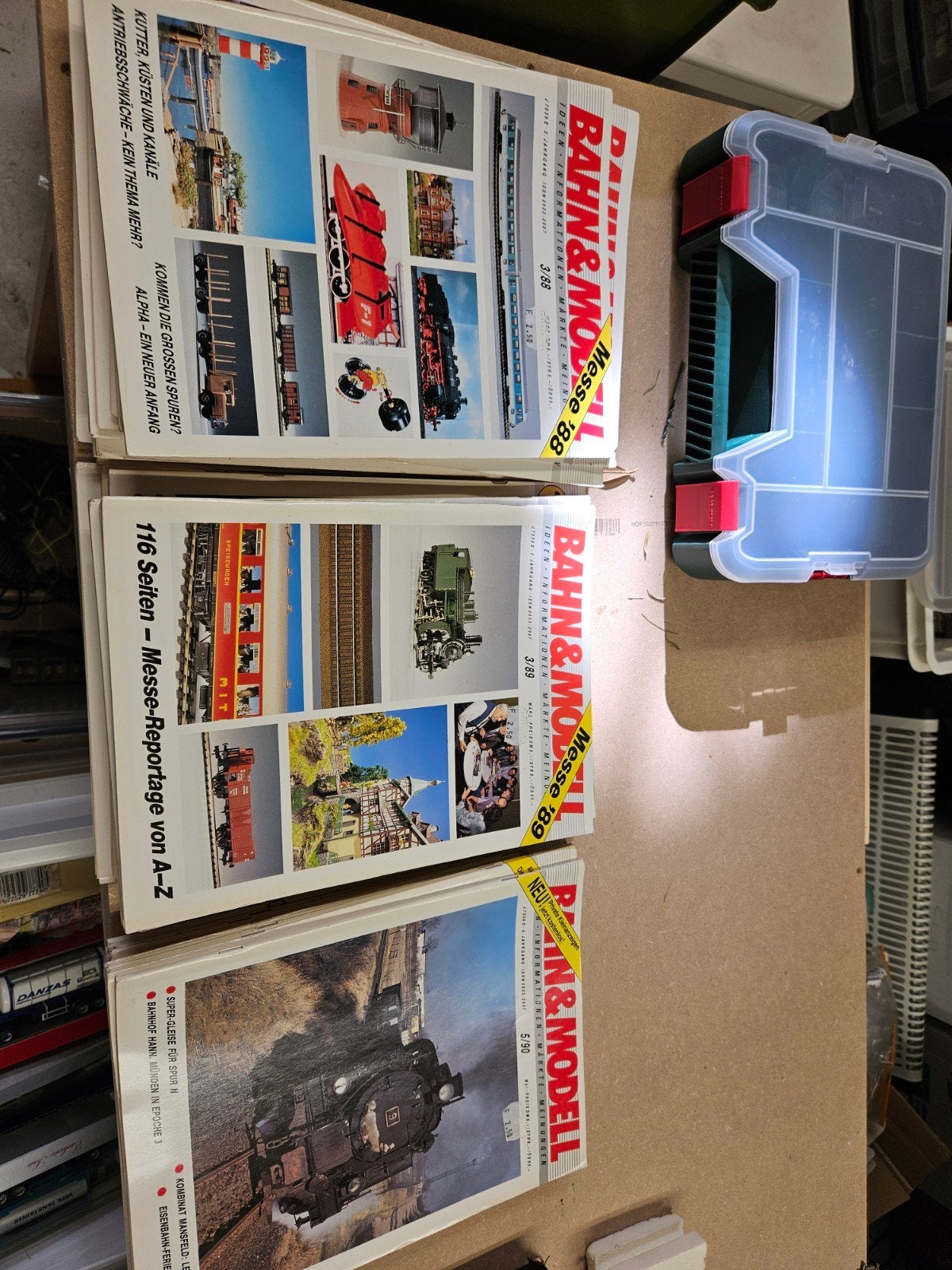 28x Duits modelspoor tijdschrift Bahn & Modell, Ophalen of Verzenden, Gebruikt, Boek, Tijdschrift of Catalogus