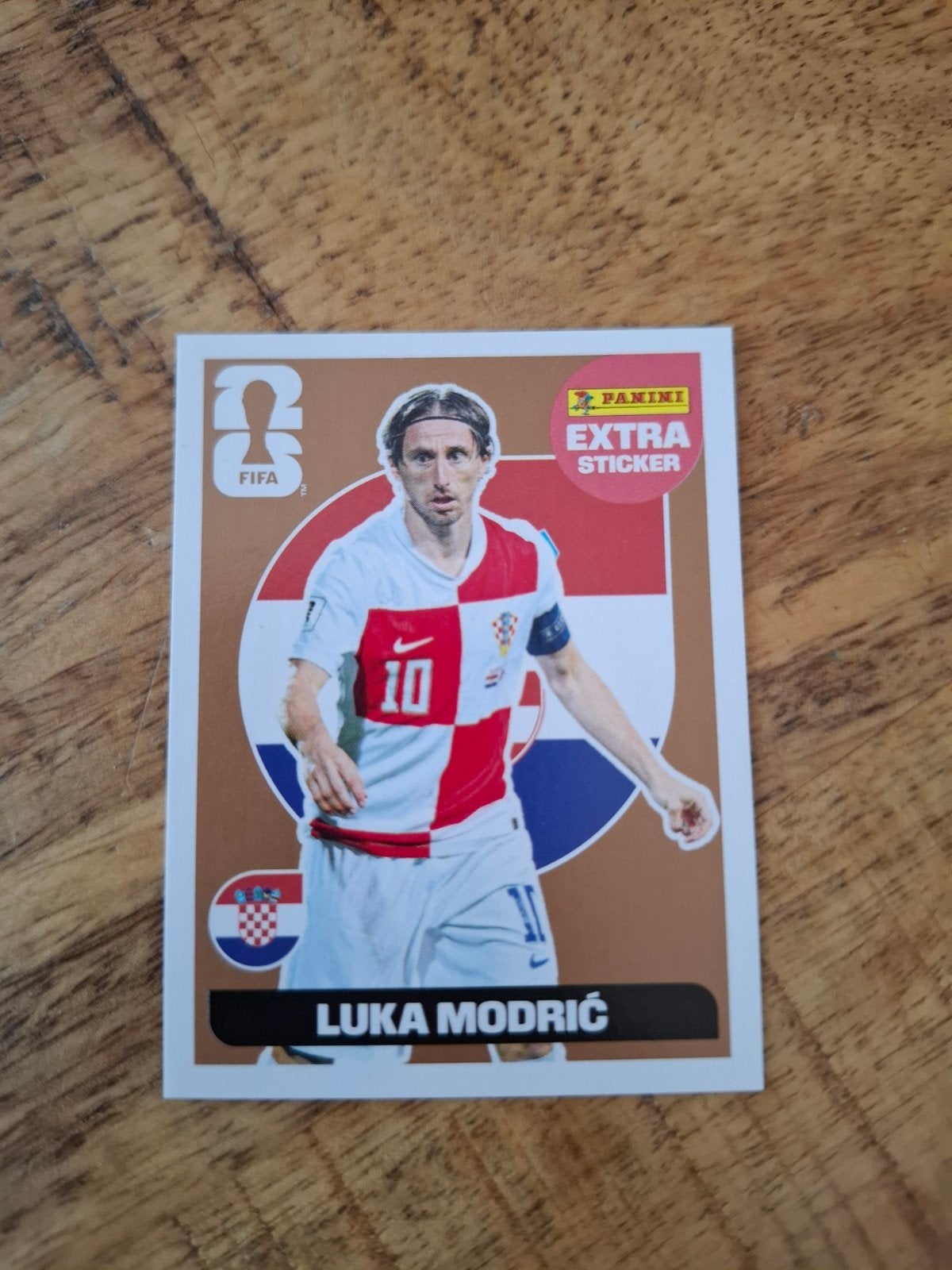 Panini extra sticker World Cup 2026 Luka Modric., Hobby en Vrije tijd, Stickers en Plaatjes, Ophalen of Verzenden, Zo goed als nieuw