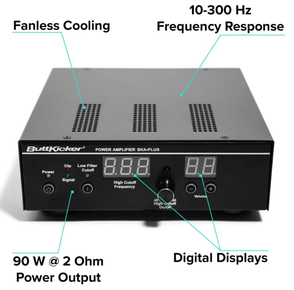 ButtKicker Power Amplifier BKA-PLUS (Nieuw), Spelcomputers en Games, Nieuw, PC, Overige typen, Overige merken