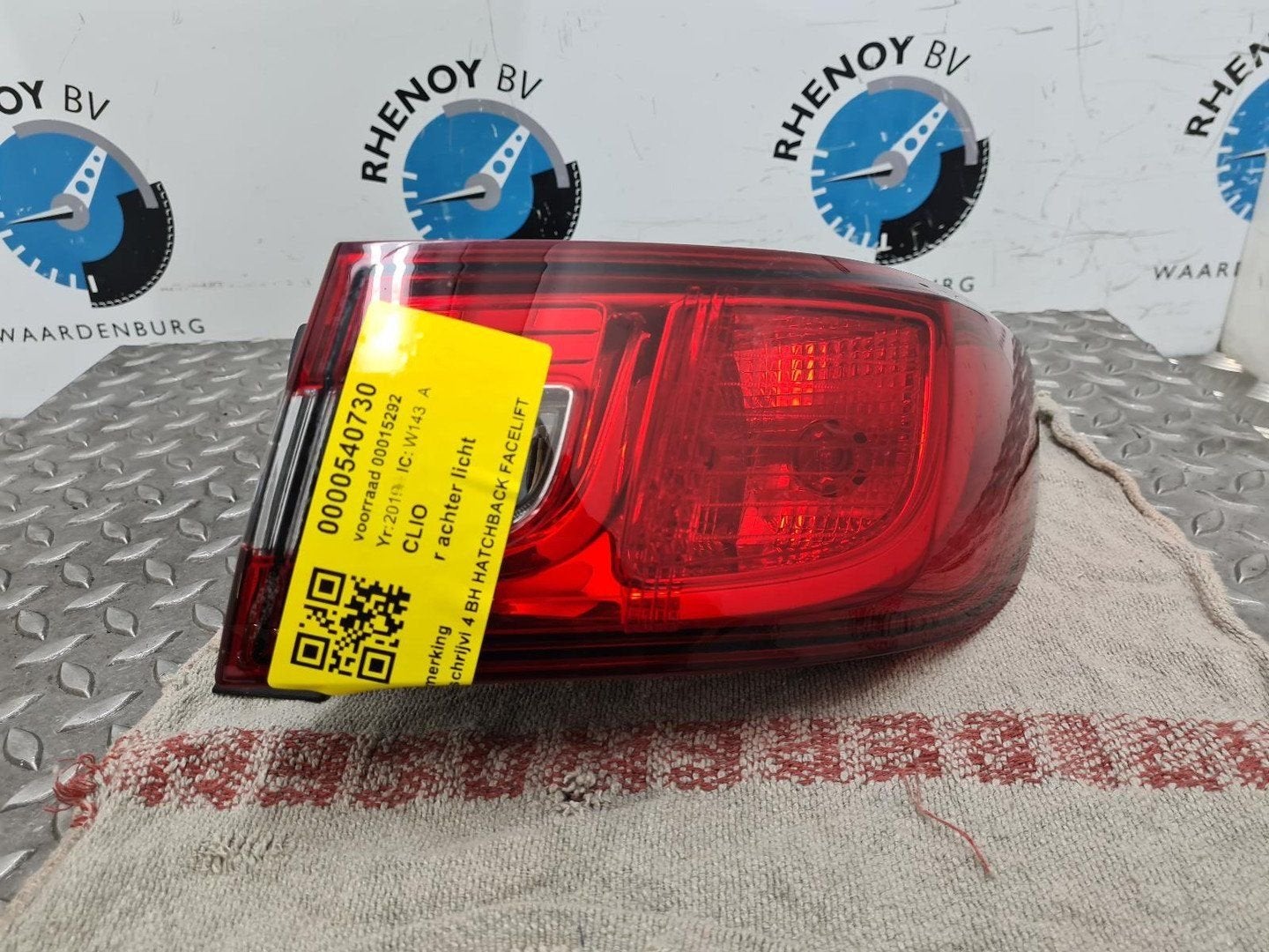 RENAULT CLIO ACHTERLICHT R 2019, Ophalen of Verzenden, Gebruikt, Stiba lid