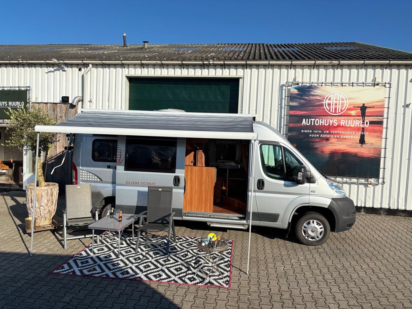 Pössl GLOBESCOUT FIAT120PK, offgrid 4P\AIRCO/ Off Road! Rui, Buscamper of Camperbus, Ringverwarming, Info@autohuysruurlo.nl, Pössl