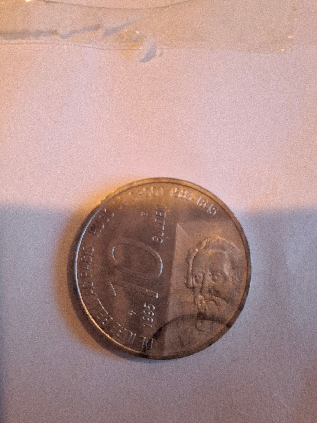 10 Gulden Munt Beatrix 1995, Koningin Beatrix, Zilver, Ophalen of Verzenden, Losse munt