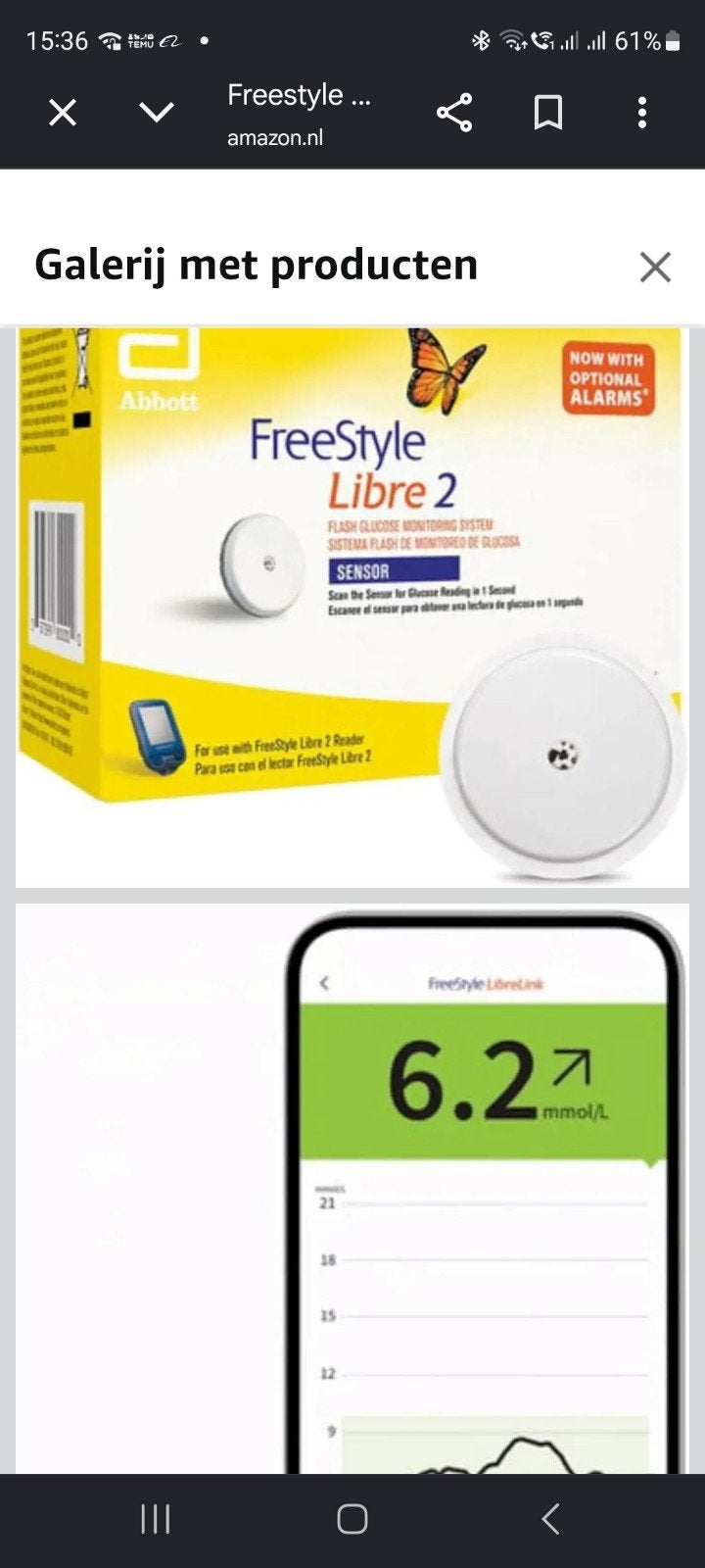 2 doosjes freestyle libre 2 te koop, Ophalen of Verzenden
