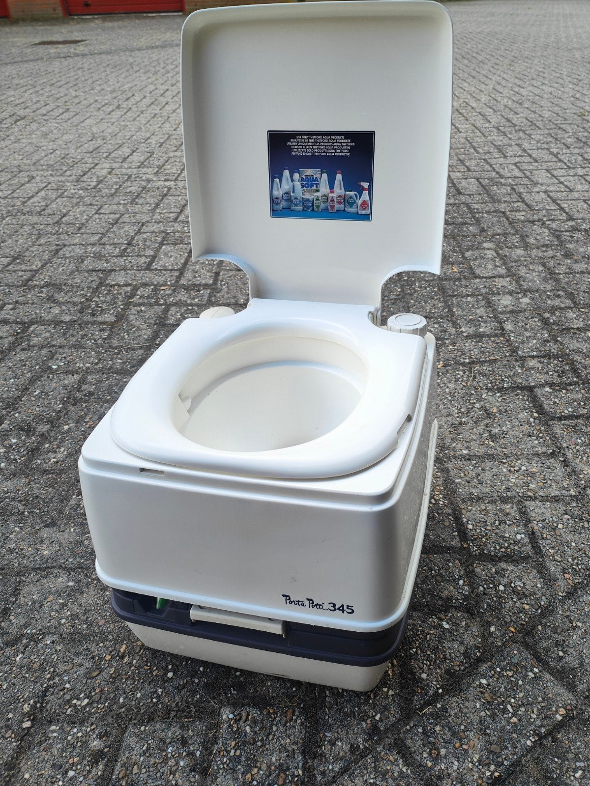 Thetford Porta Potti 345 draagbaar toilet, Ophalen, Gebruikt