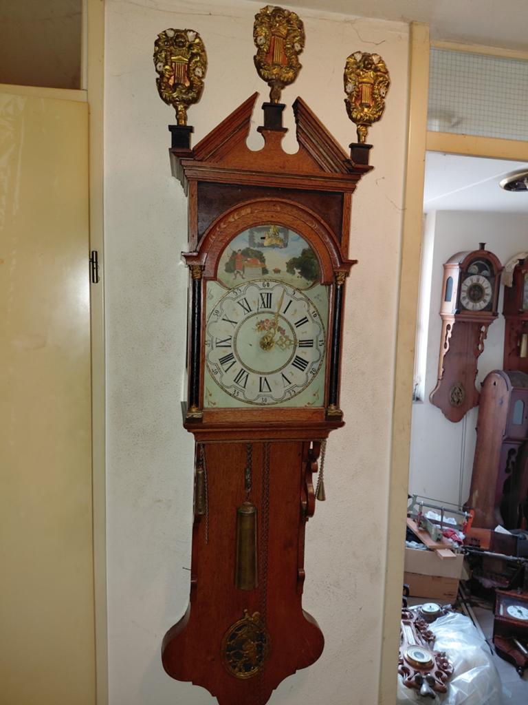 Dubbelkapper met mechaniek, Ophalen