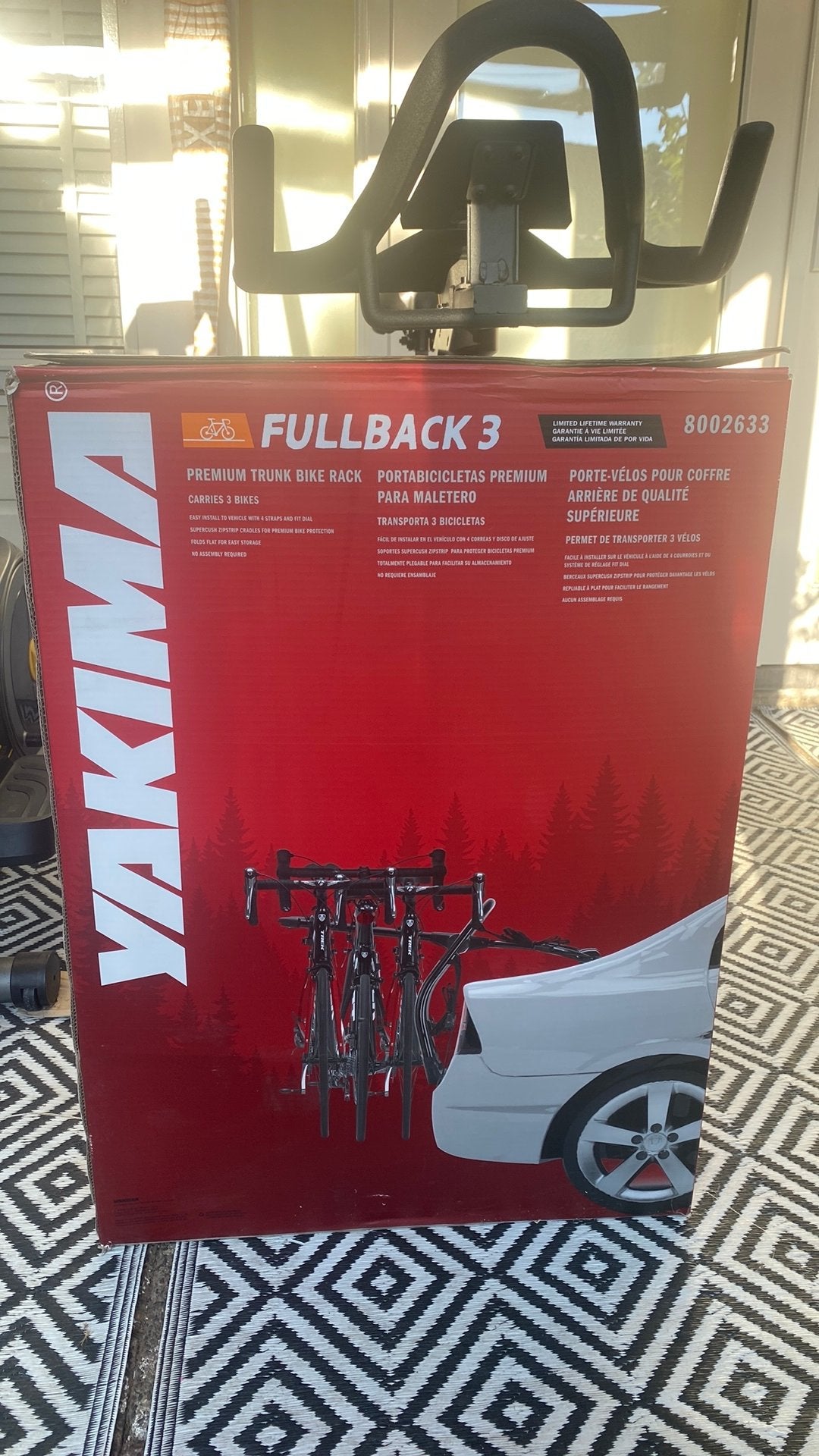 Fietsendrager Fullback 3, Ophalen, Gebruikt