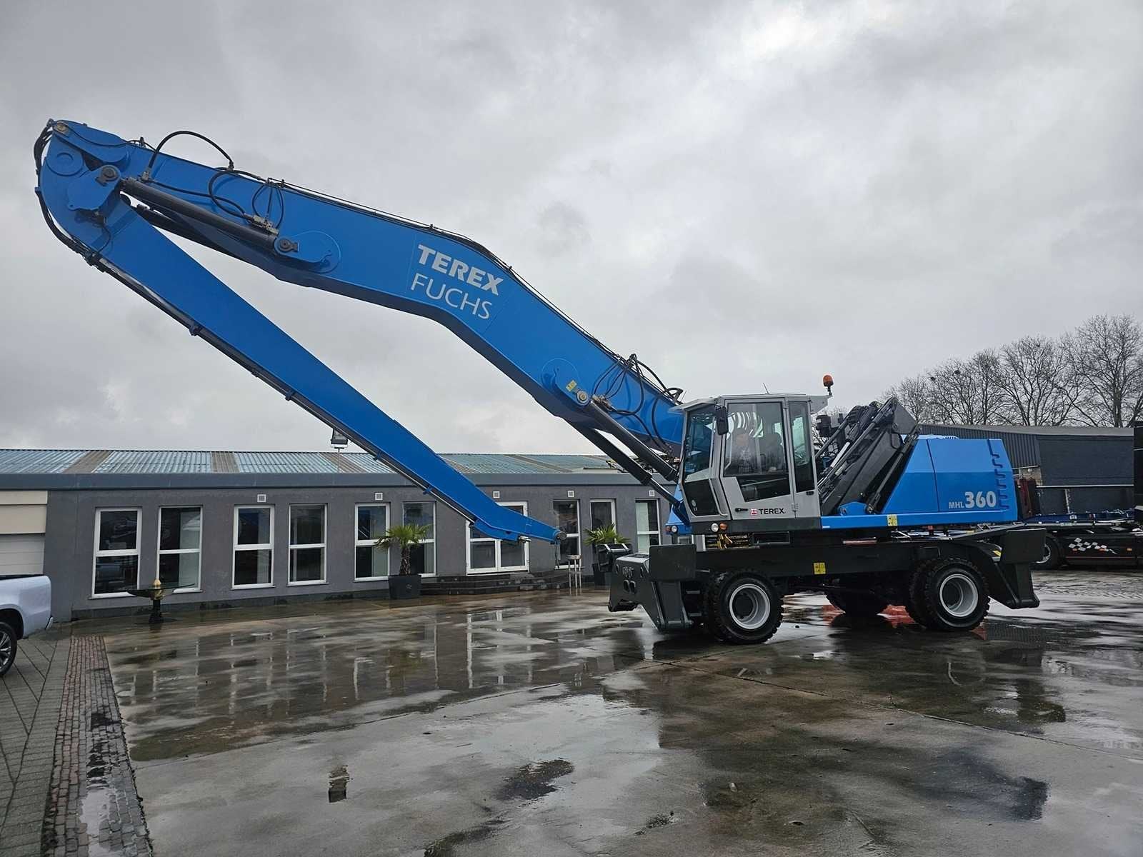 2012 Fuchs Terex MHL 360 Overslagkraan, Graafmachine