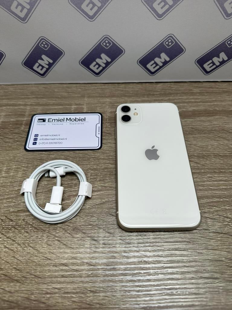 iPhone 11 - 64GB / batterij 100% / garantie, Ophalen of Verzenden, Zo goed als nieuw, 64 GB, IPhone 11