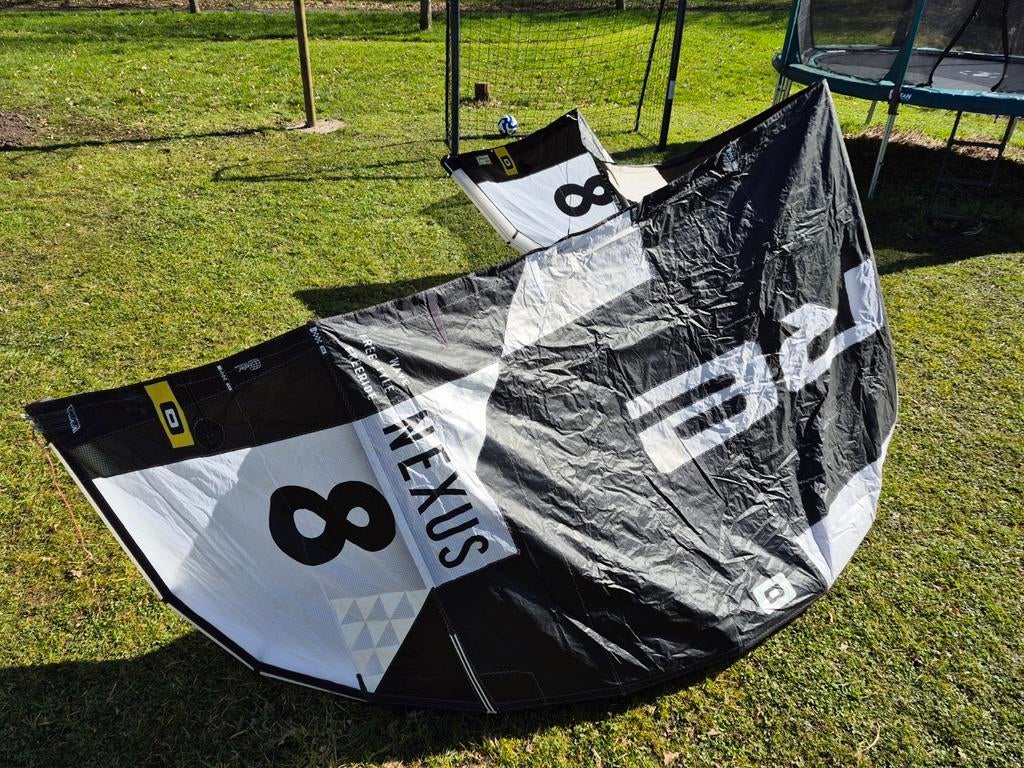 Core Nexus 2 kite 8m2, Watersport en Boten, Kitesurfen, 8 m², Geen board, Ophalen of Verzenden, Zo goed als nieuw