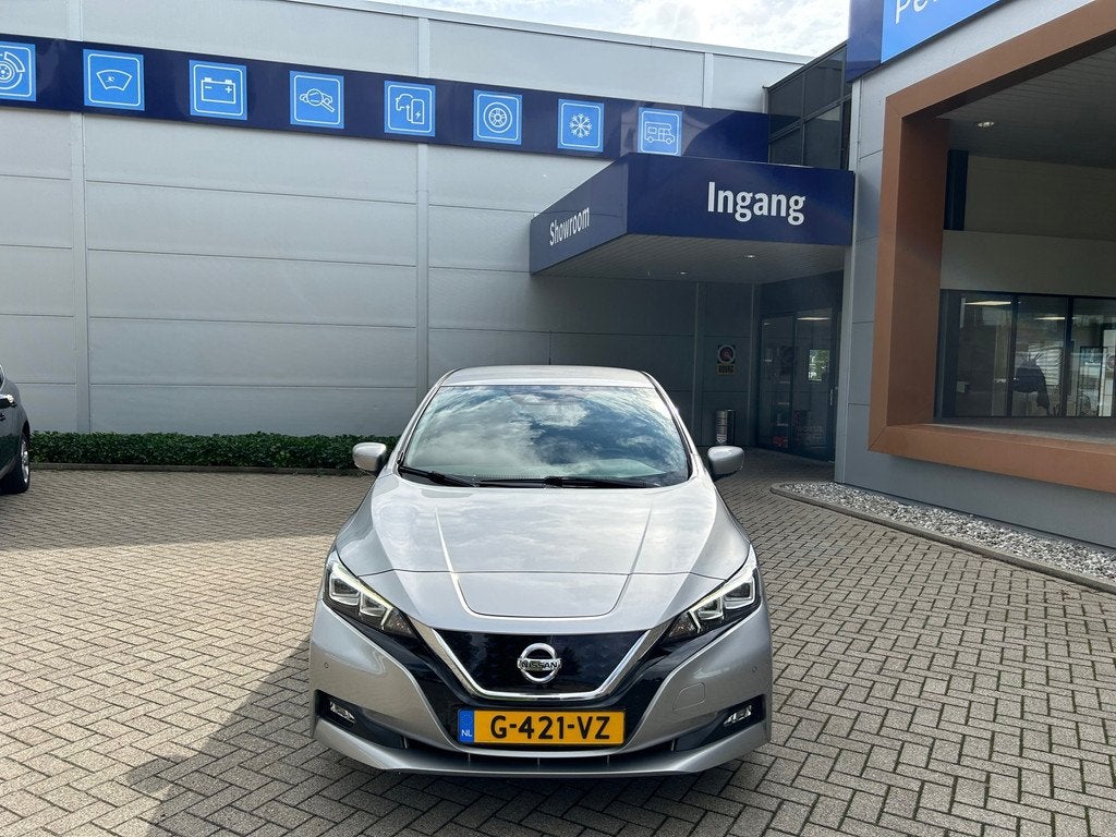 Nissan LEAF Tekna 40 kWh, Auto's, Nissan, Gebruikt, Zwart, 150 pk, 109 min