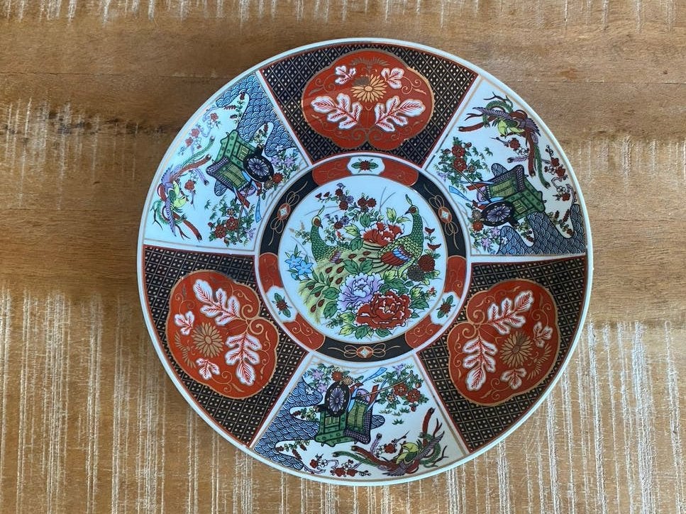 Oud chinees bord, Ophalen of Verzenden
