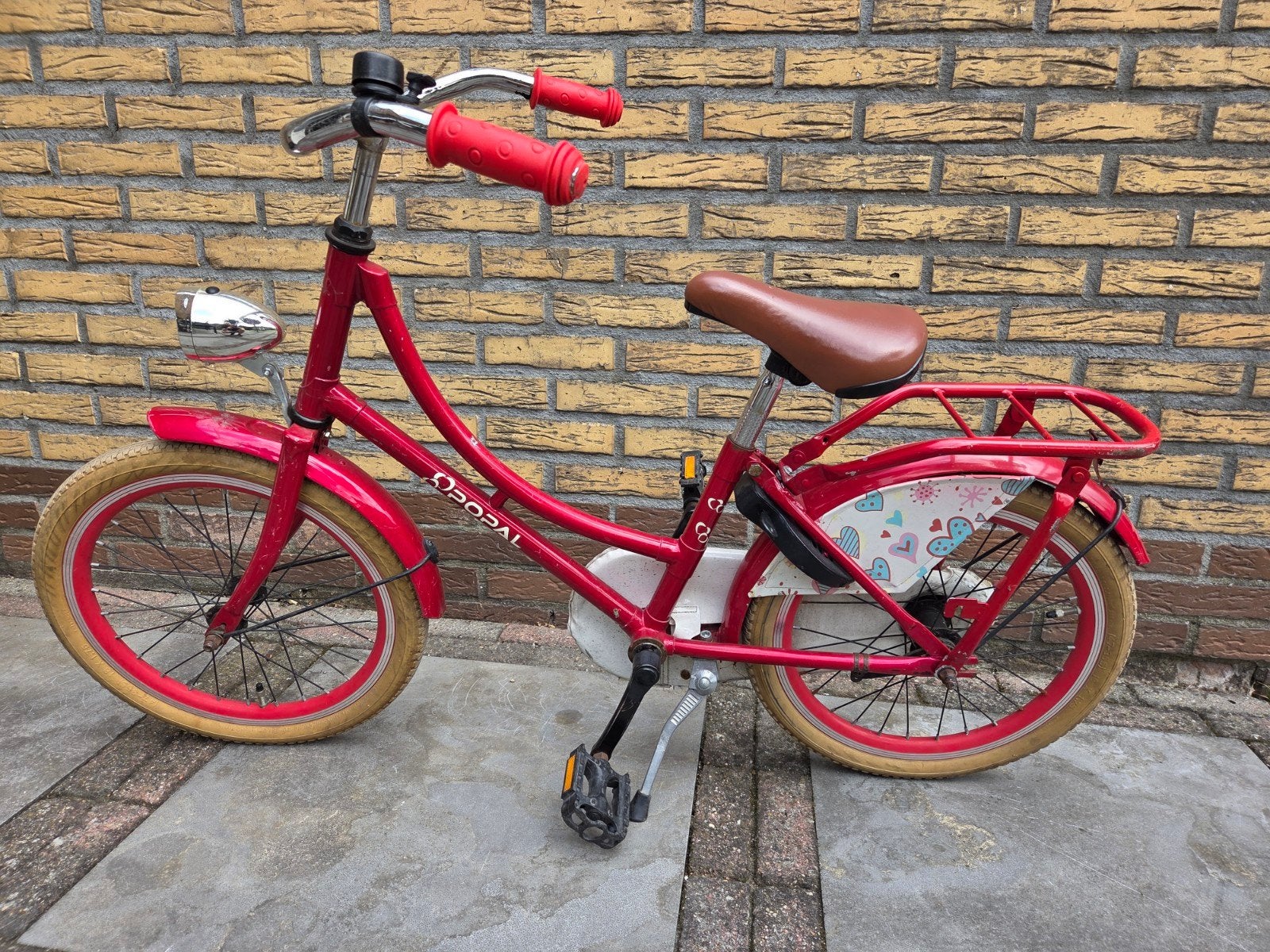 18 inch meisjes fiets, Ophalen, Gebruikt, 18 inch