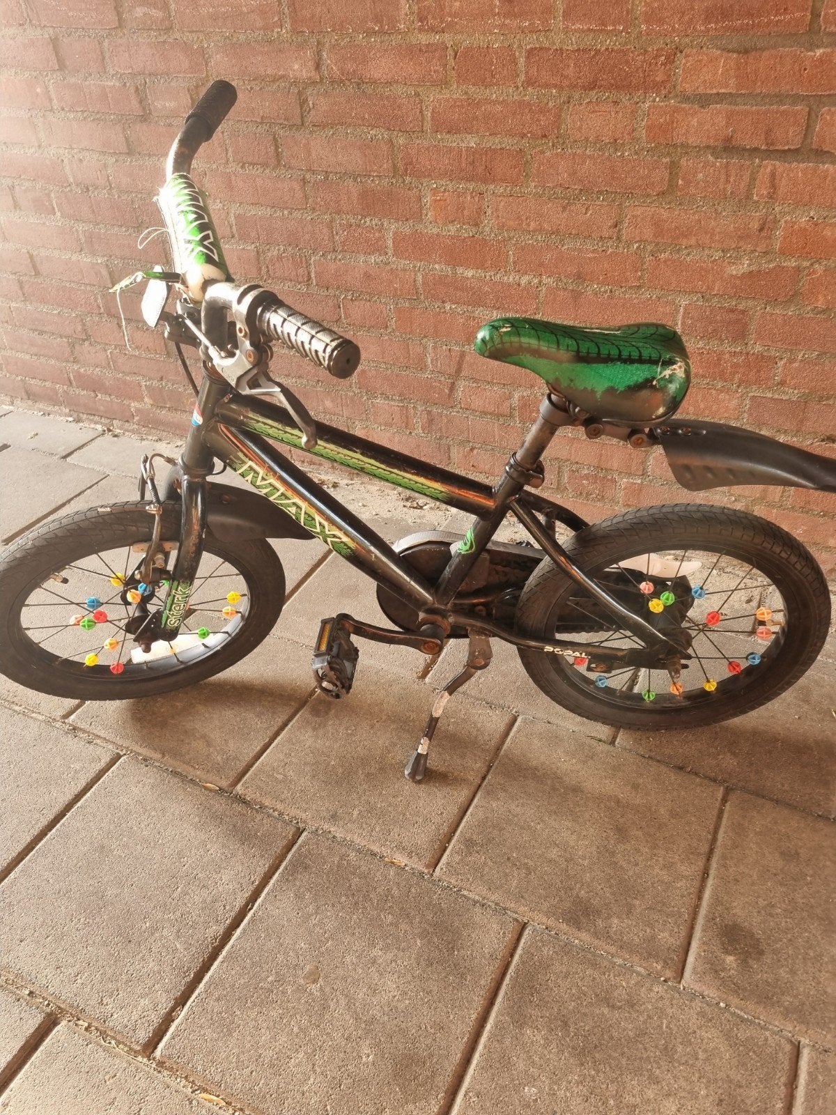 Stoere Max kinderfiets - Ideaal voor jonge avonturiers!, Ophalen, Gebruikt, 16 tot 20 inch, Max