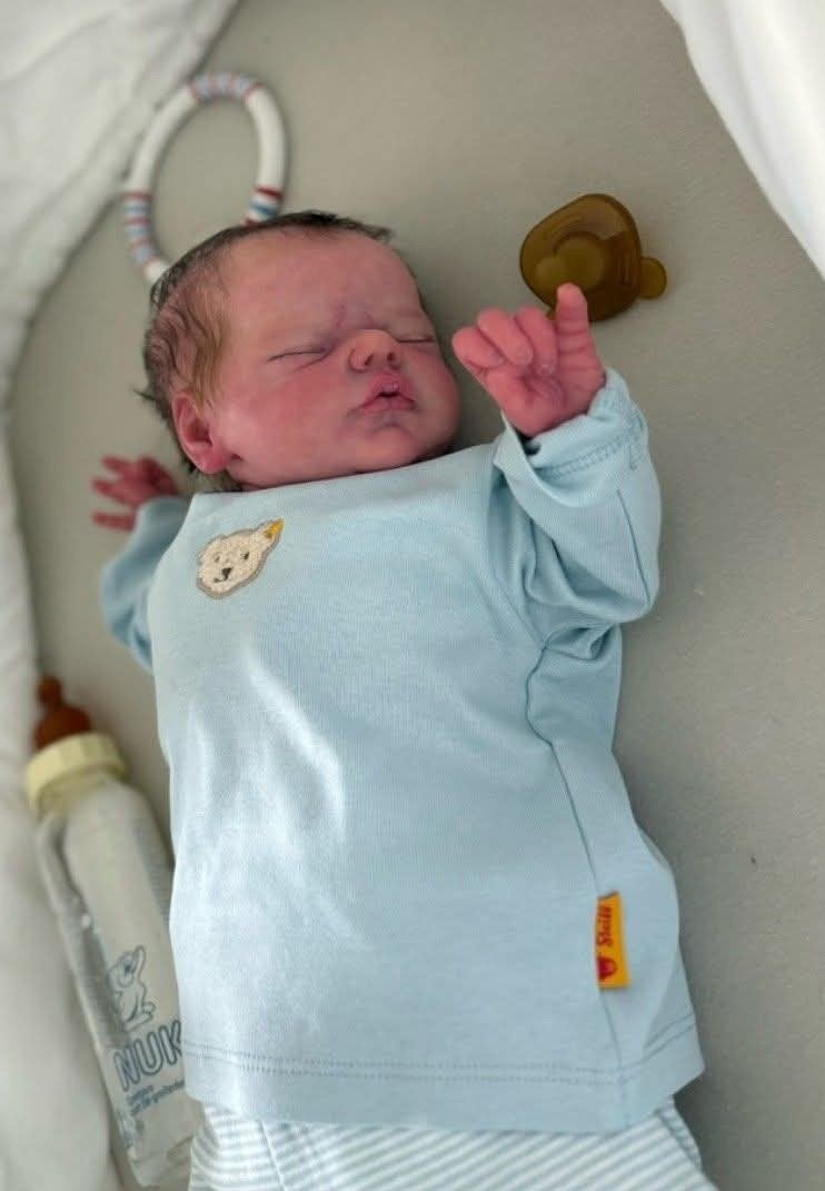 reborn paulin, Verzamelen, Poppen, Ophalen of Verzenden, Zo goed als nieuw, Pop, Levensecht of Reborn