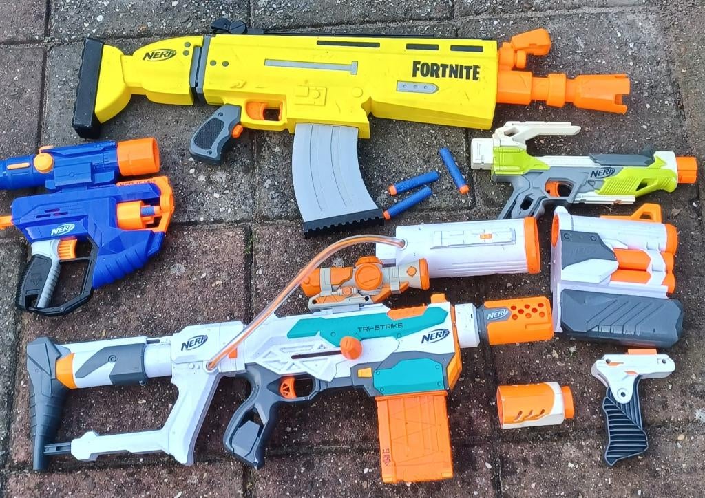 Nerf, Ophalen, Gebruikt