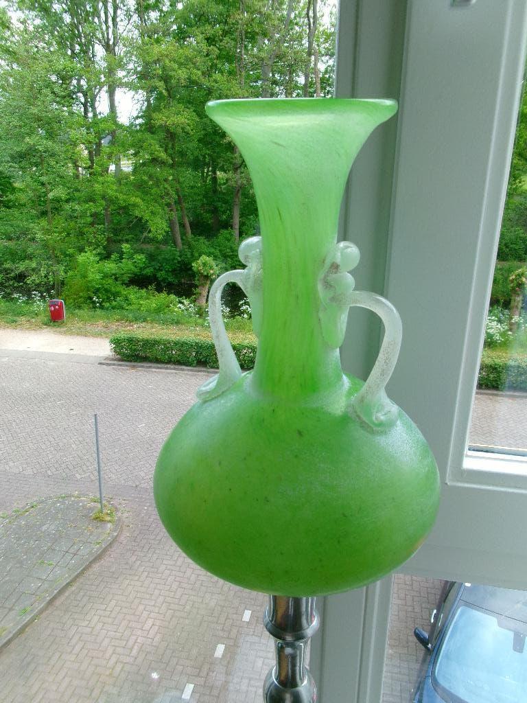 vintage  Murano Glazen vaas, Ophalen of Verzenden