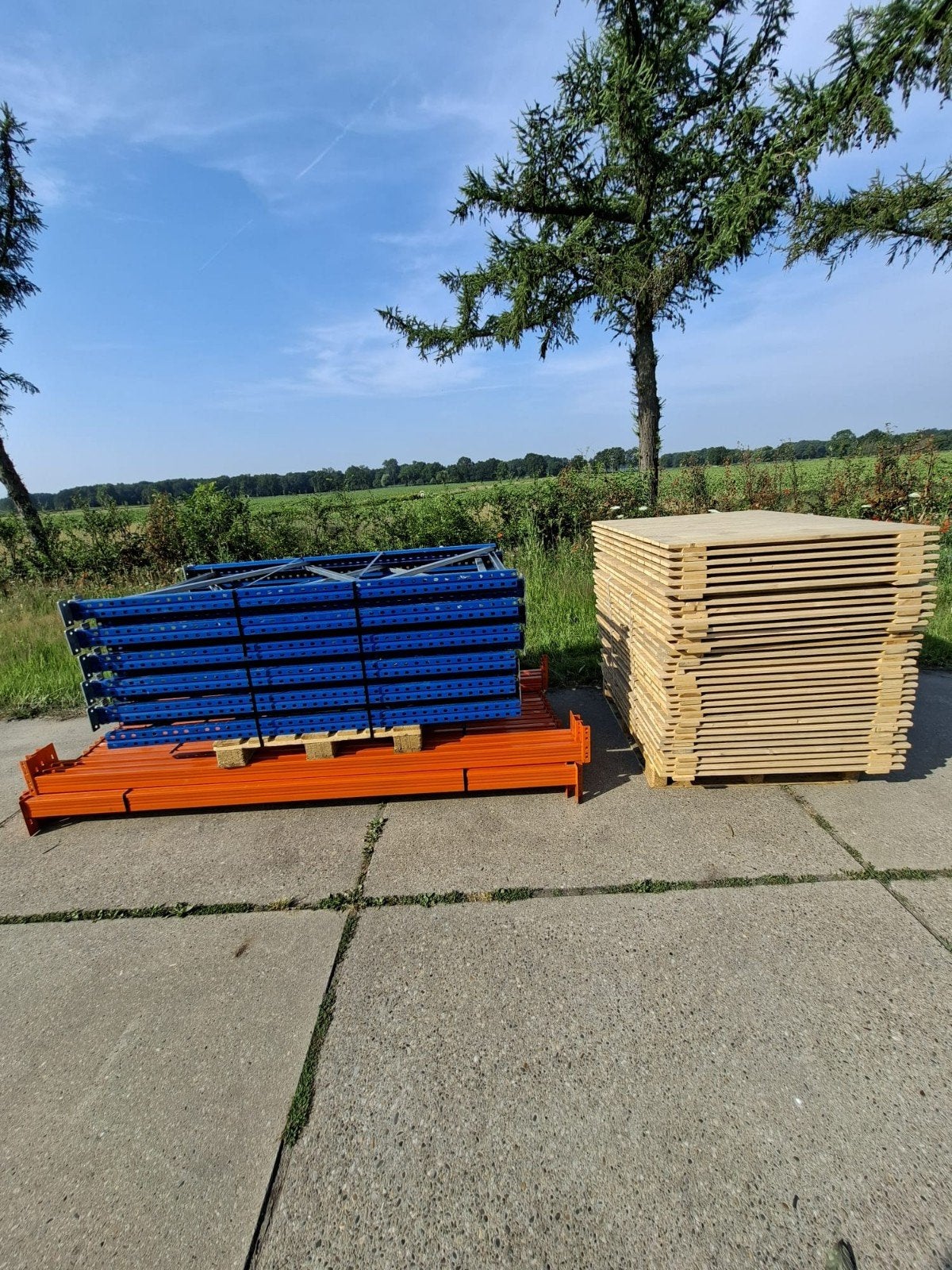 Ar palletstelling magazijnstelling 2.0x1.1x2.7m