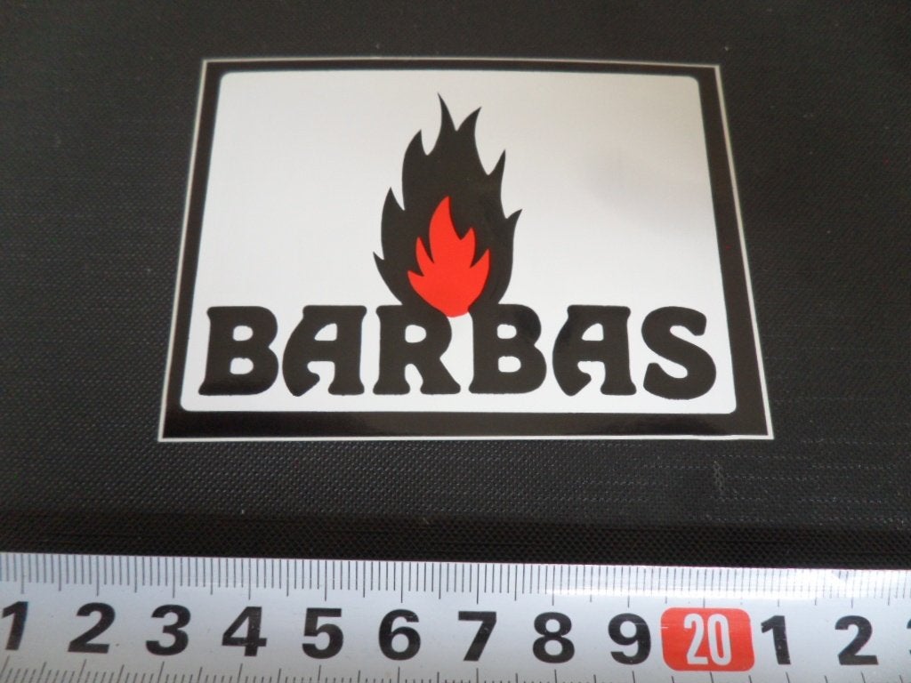 sticker BARBAS logo, Ophalen, Zo goed als nieuw