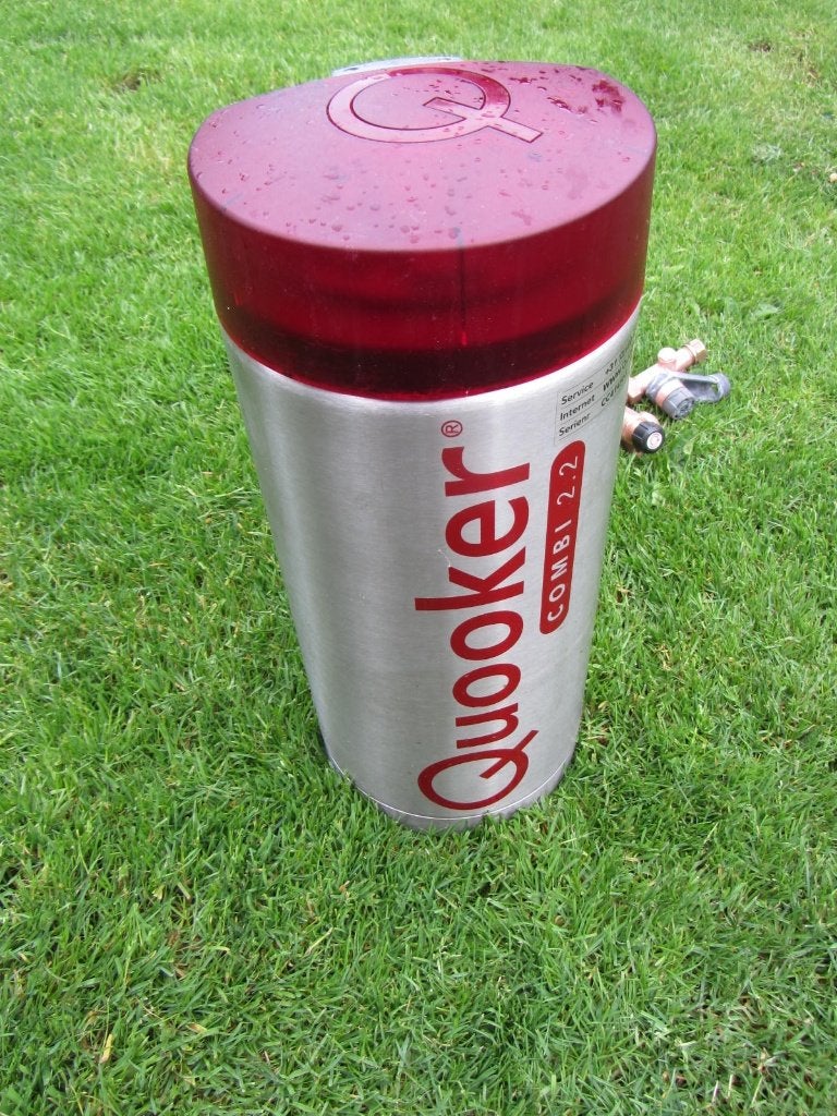 TE KOOP QUOOKER, Huis en Inrichting, Keuken | Keukenbenodigdheden, Ophalen, Gebruikt, Metaal, Overige merken