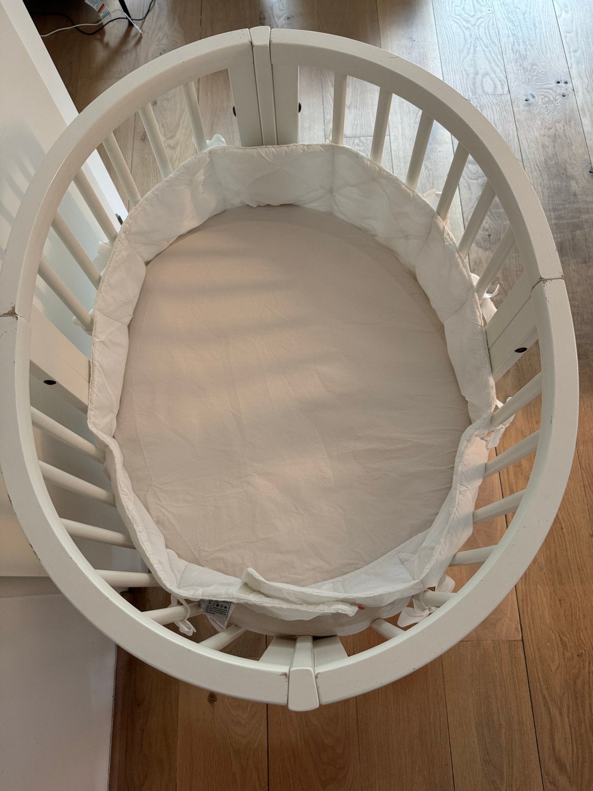 Stokke Sleepi Mini + Uitbreiding Peuterbedje, Ophalen, Zo goed als nieuw, Ledikant