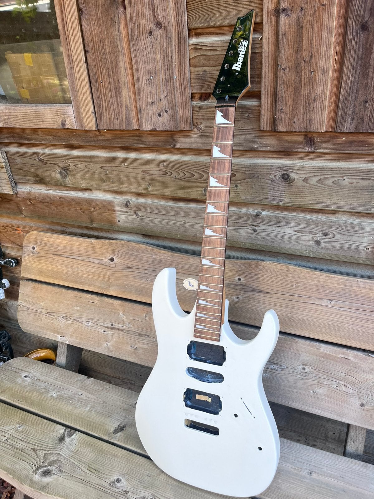 Leuk project Ibanez body en Hals, Ophalen of Verzenden, Gebruikt, Solid body, Ibanez