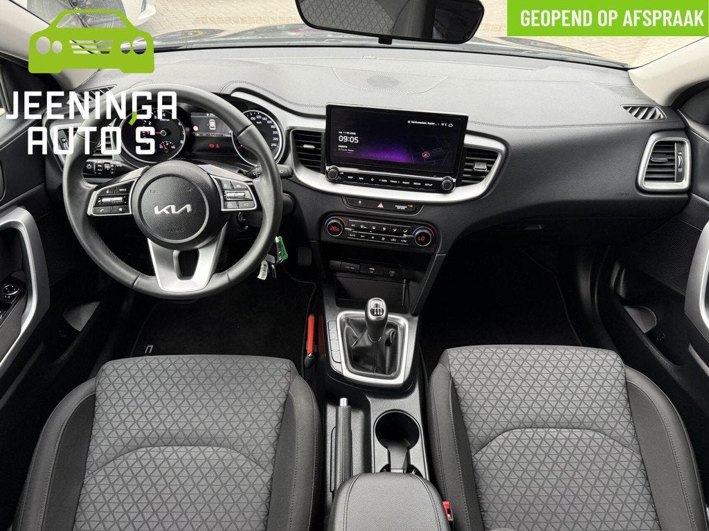Kia cee'd 1.0 T-GDi ComfortLine|Clima|Camera|Navi|ACC, Stof, Gebruikt, Zwart, Origineel Nederlands