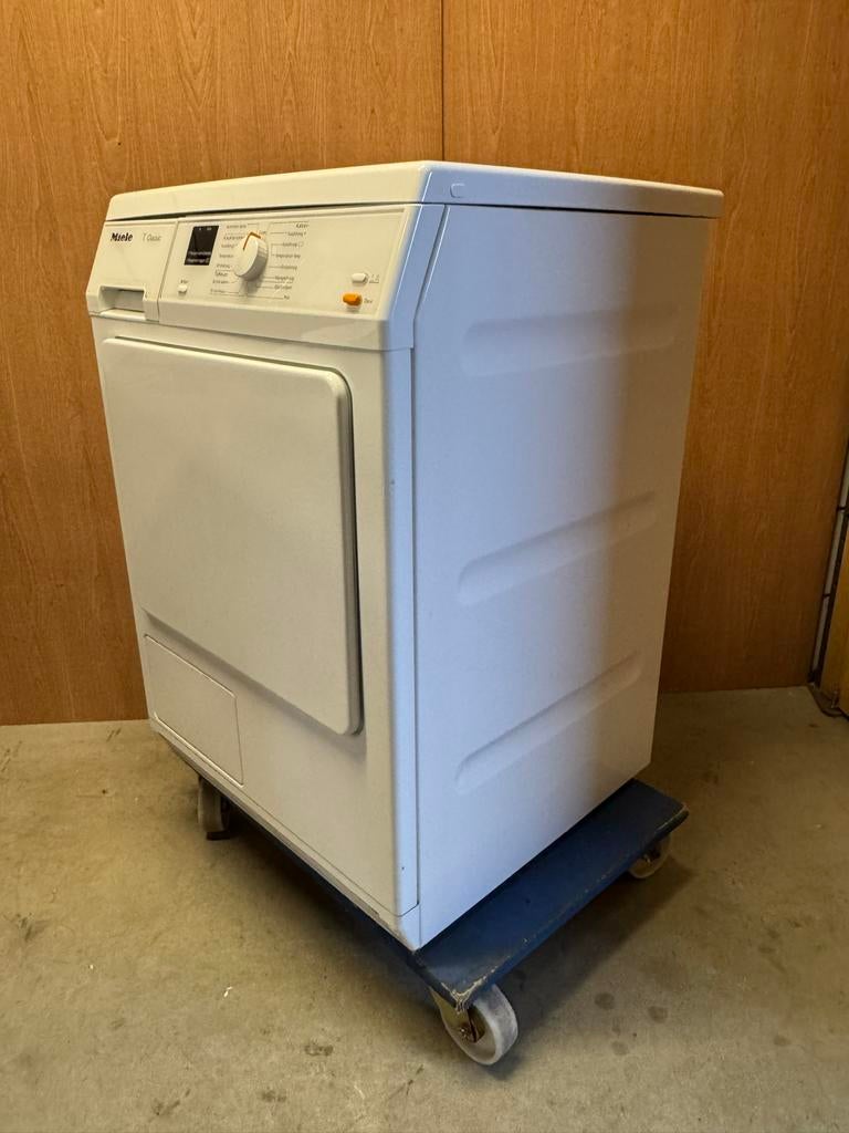 Miele T Classic  wasmachine en condensdroger set, Witgoed en Apparatuur, Wasdrogers, Ophalen, Miele, 6 tot 8 kg, Gebruikt