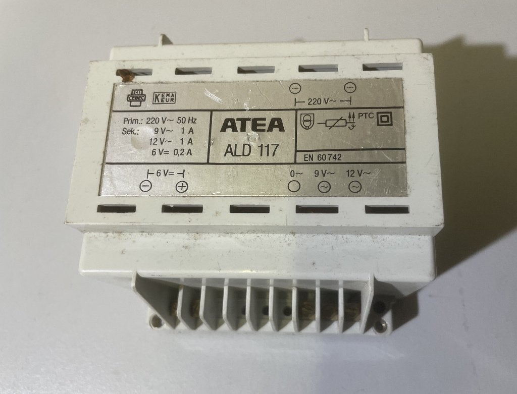 Atea  ALD117  Trafo, Ophalen of Verzenden, Gebruikt, Overige typen