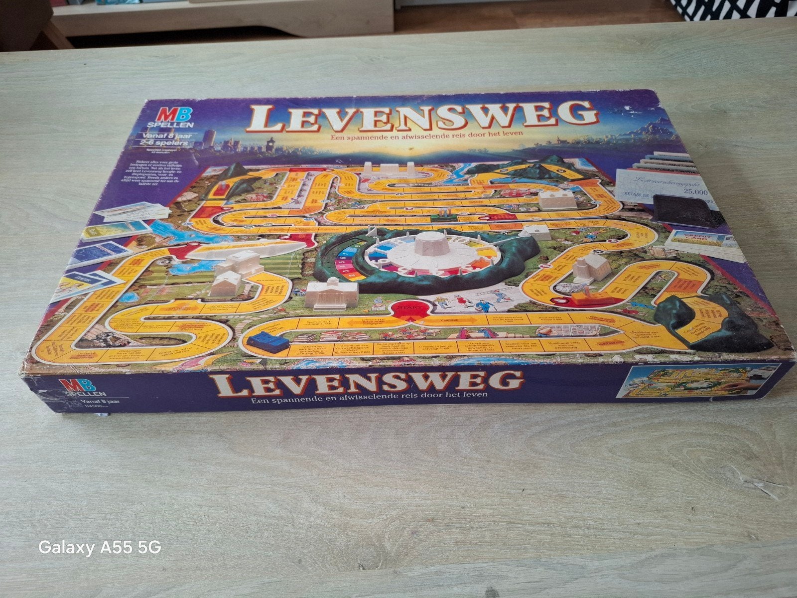 Levensweg Bordspel - Klassiek Familieplezier, Hobby en Vrije tijd, Gezelschapsspellen | Bordspellen, Klantenservice@hasbro.nl