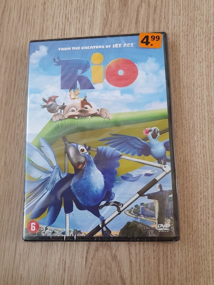 Rio & Rio DVD, Animatie, Nederlands, Ophalen of Verzenden, Zo goed als nieuw