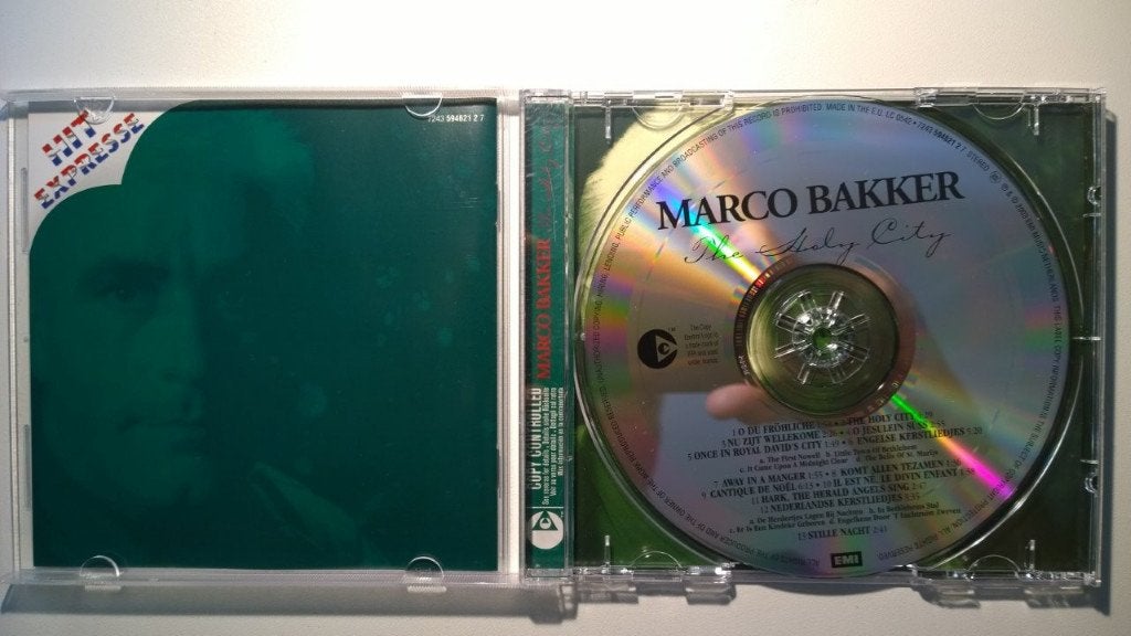 Marco Bakker - The Holy City, Ophalen of Verzenden, Zo goed als nieuw, Pop, Album