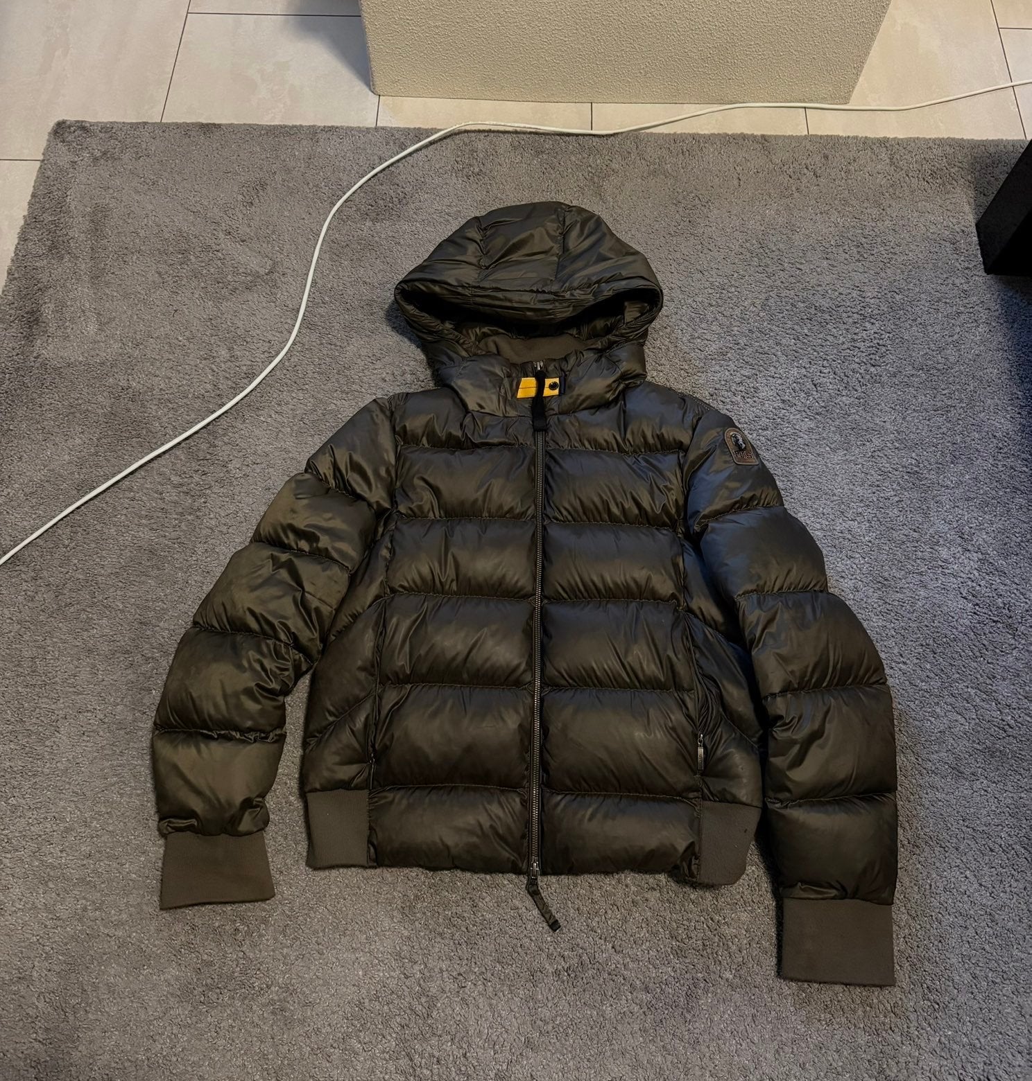 Parajumpers Sheen donsjack - maat XL, Ophalen of Verzenden, Zo goed als nieuw, Maat 46/48 (XL) of groter, Groen