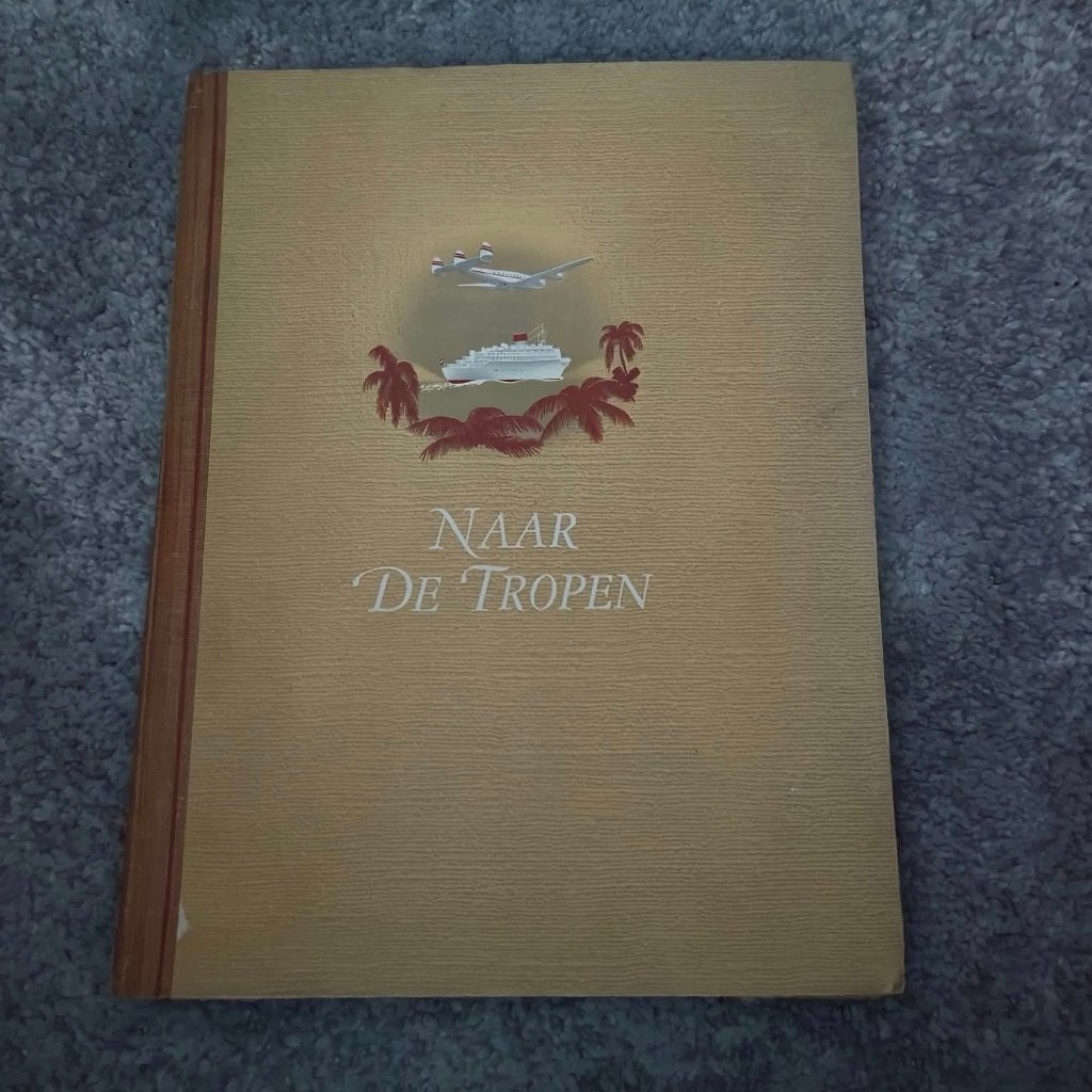 Naar de Tropen plaatjesboek(Douwe Egberts), Boeken, Ophalen of Verzenden, Zo goed als nieuw, W.G.N. de Keizer, Plaatjesalbum