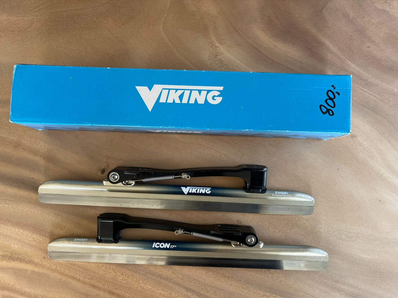 Viking icon 17” onderstel, ijzers met brug, Sport en Fitness, Ophalen of Verzenden, Zo goed als nieuw, Noren, Viking