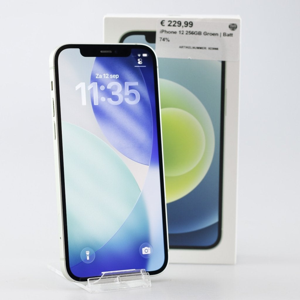 Foto 2 van iPhone 12 256GB Groen | Batt 74%